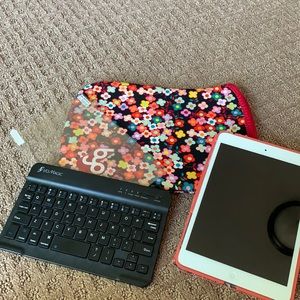iPad mini with accessories